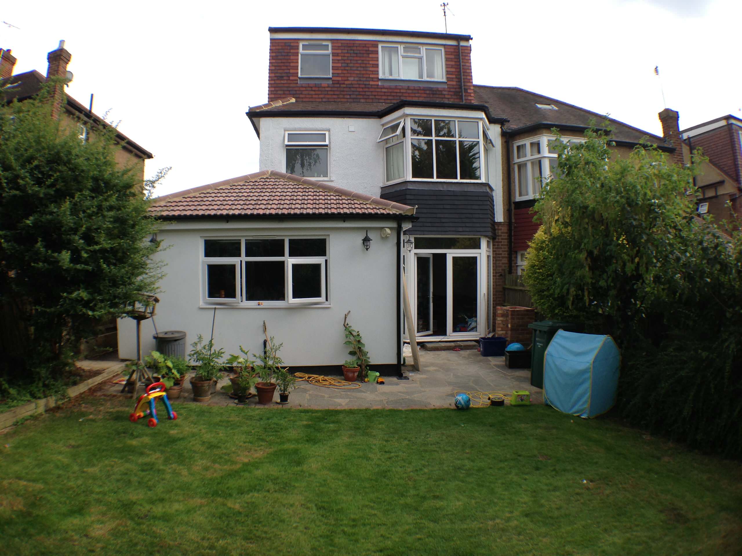 Single Storey Rear Extension And Garage Conversion