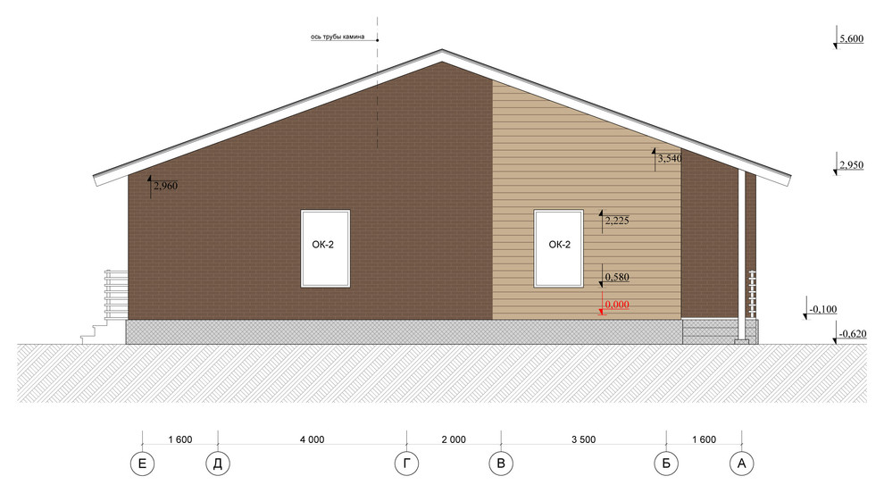 Дом в скандинавском стиле