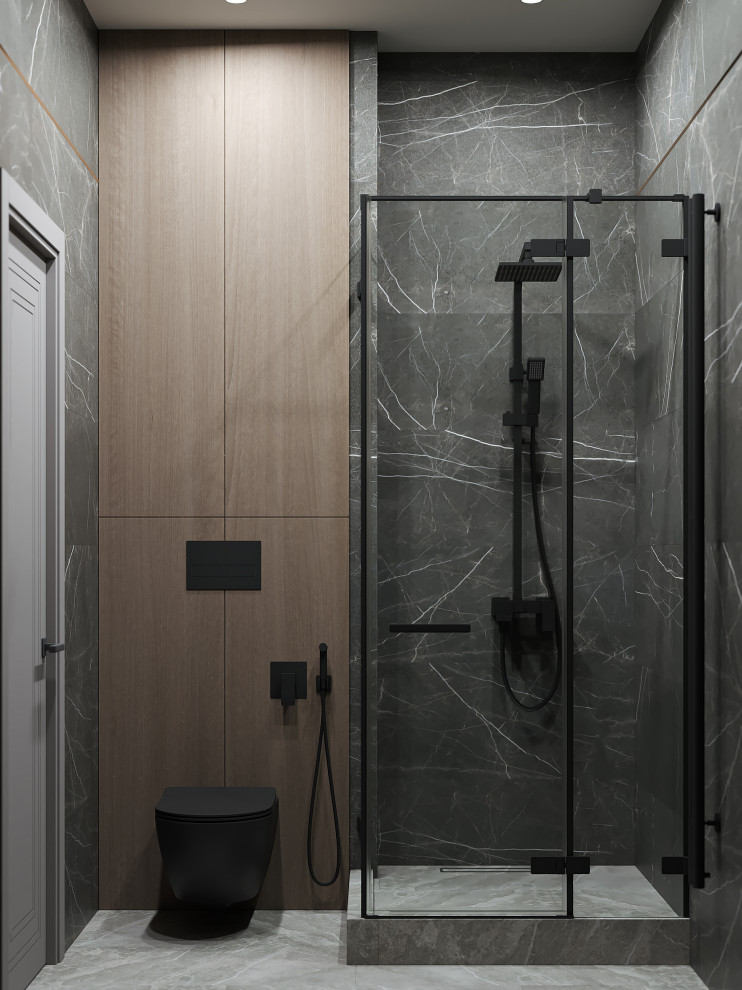 Дизайн-проект 3-комнатной картиры ЖК "Дом на Грота", 102 кв.м, Спб