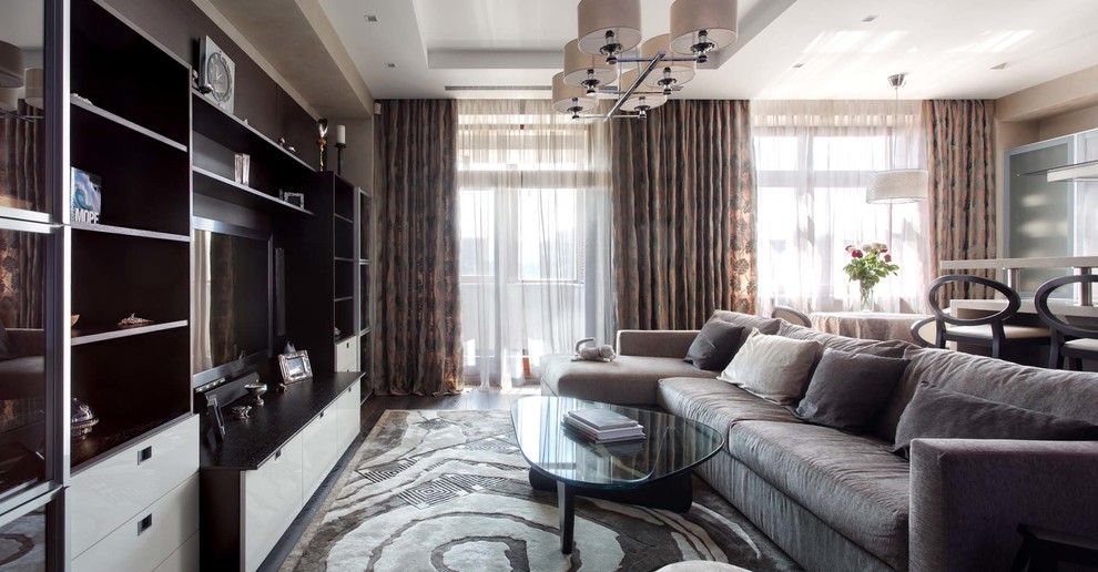 Квартира с морским аквариумом