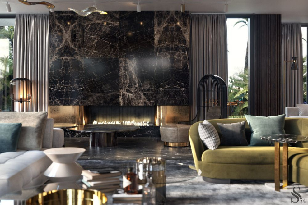 Люстра из муранского стекла с добавлением золота