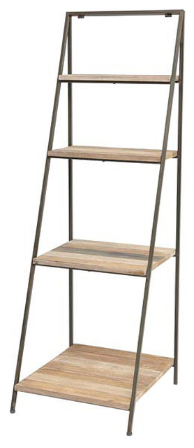Rustic Metal Frame 4 Wood Shelf Ladder Etagere Industrial - Ladder Picture Frame Shelf Rustic Metal Frame 4 Wood Shelf Ladder Etagere Industrial - Ladder Picture Frame Shelf