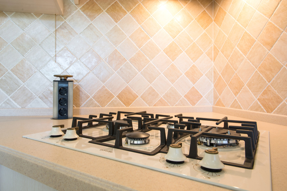 кухня-гостиная в классическом стиле