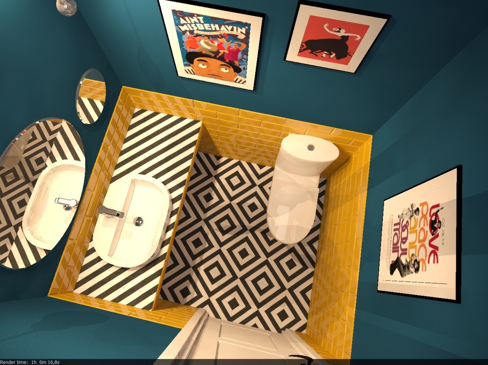 Дизайн интерьера школы современной хореографии "ШАГИ".