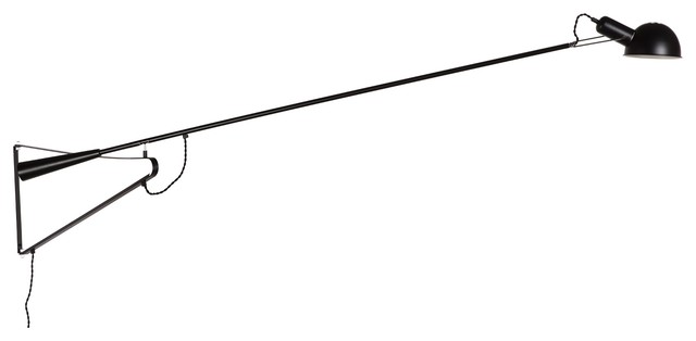 Bi Wall Lamp Black Matte Modern Swing Arm Lamps By Bi Wall Lamp Black Matte