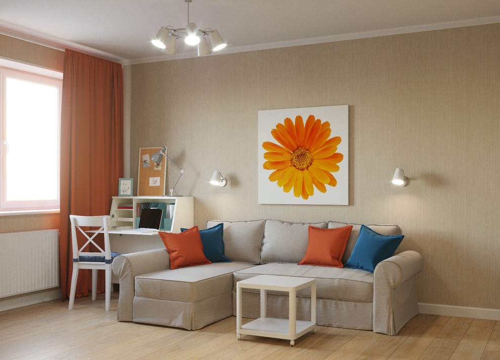 Двухкомнатная квартира с современном стиле