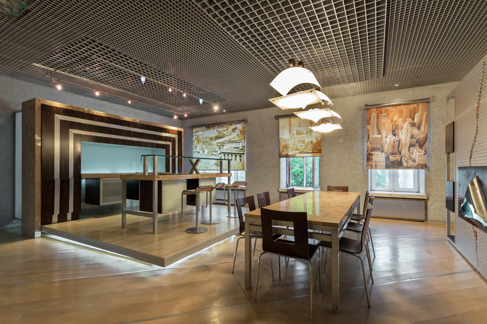 Современная квартира с одной спальней на Остоженке