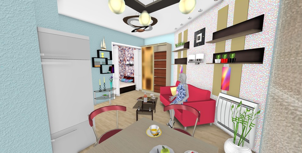 Квартира-студия 30 м2  для сына