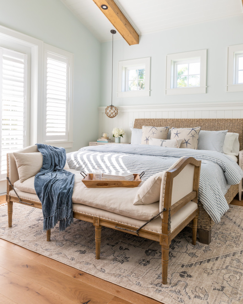 Spring Cottage - Beach Style - Bedroom - Tampa - by Emily Moss Designs ...
