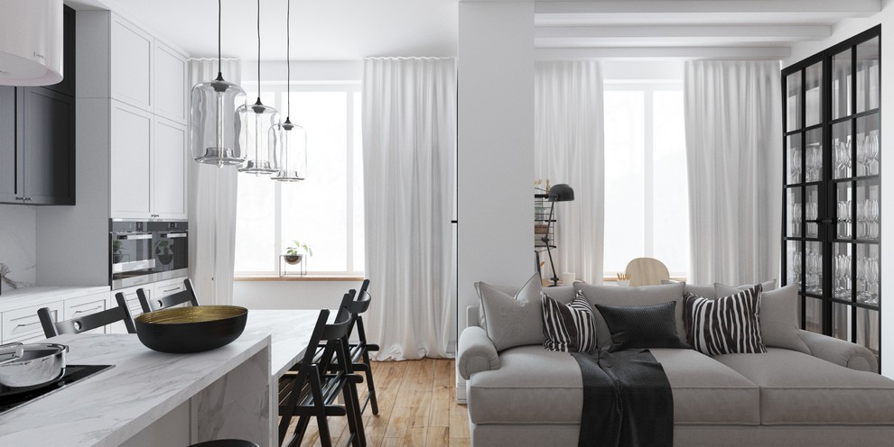 Московская квартира в скандинавском стиле