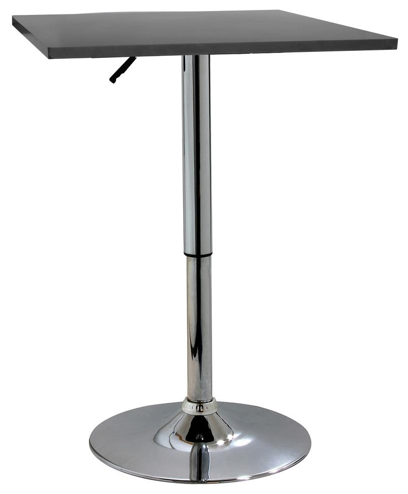 Amerihome Btablewsq Classic Wood Top Bistro Table, Square