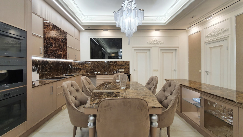 Кухня и столовая зона