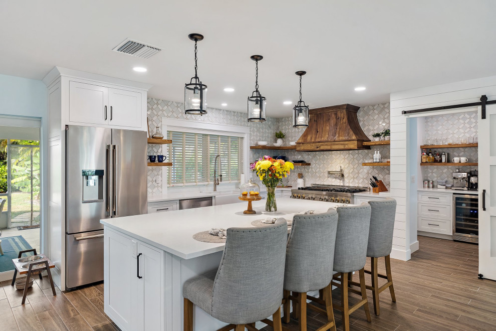 Total Home Remodel Transitional Kitchen Miami by North Branch