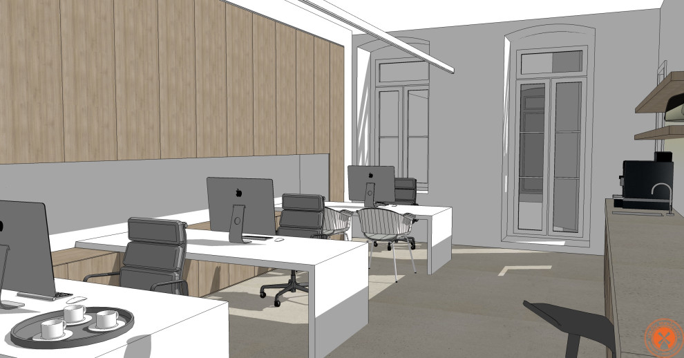 Modernisierung eines Stadthauses mit Ersatzbau im Innenhof