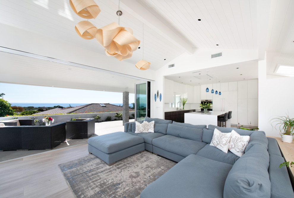 Photo of a modern living room in Orange County.