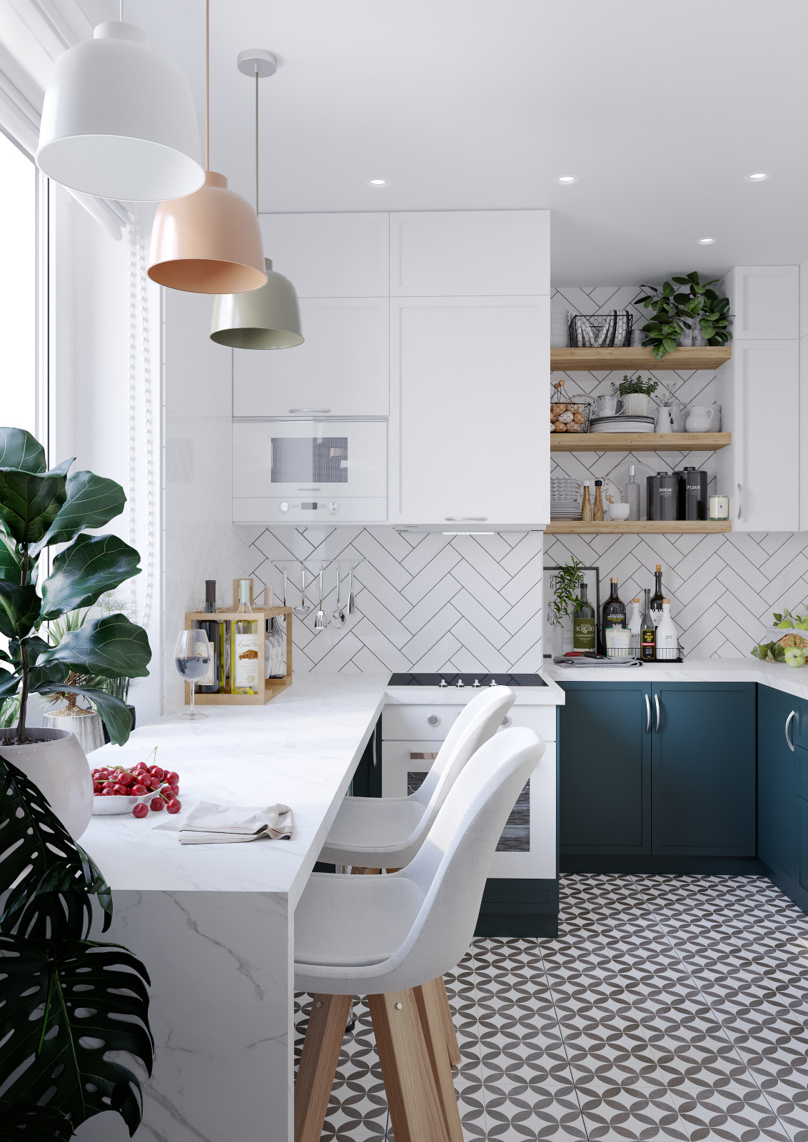 СВЕТЛАЯ КВАРТИРА КРЕАТИВНОЙ ПАРЫ