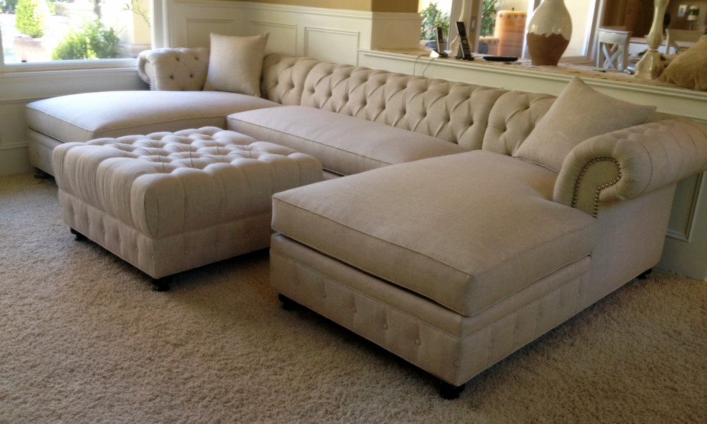 KENZIE STYLE - Chesterfield Custom Sectional Sofas 