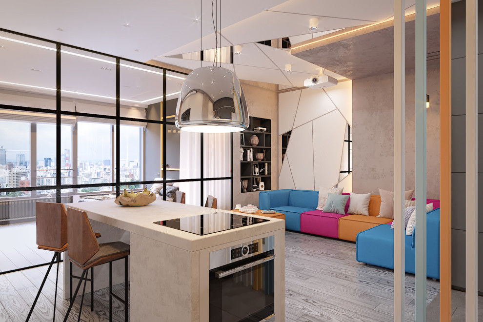 Дизайн квартиры 60 кв.м. в ЖК "Дом на Мосфильмовской"