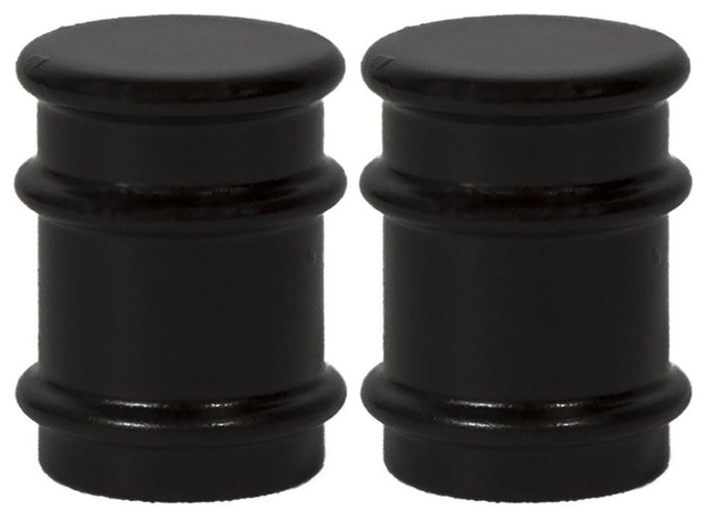 Urbanest Set Of 2 Spina Lamp Finials, 1 1/4", Oil-Rubbed Bronze