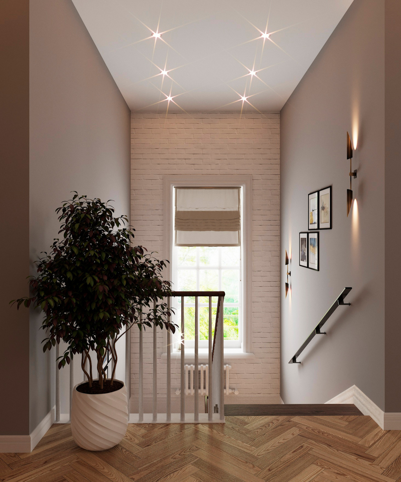 Интерьеры загородного дома в ЖК Олимпийский