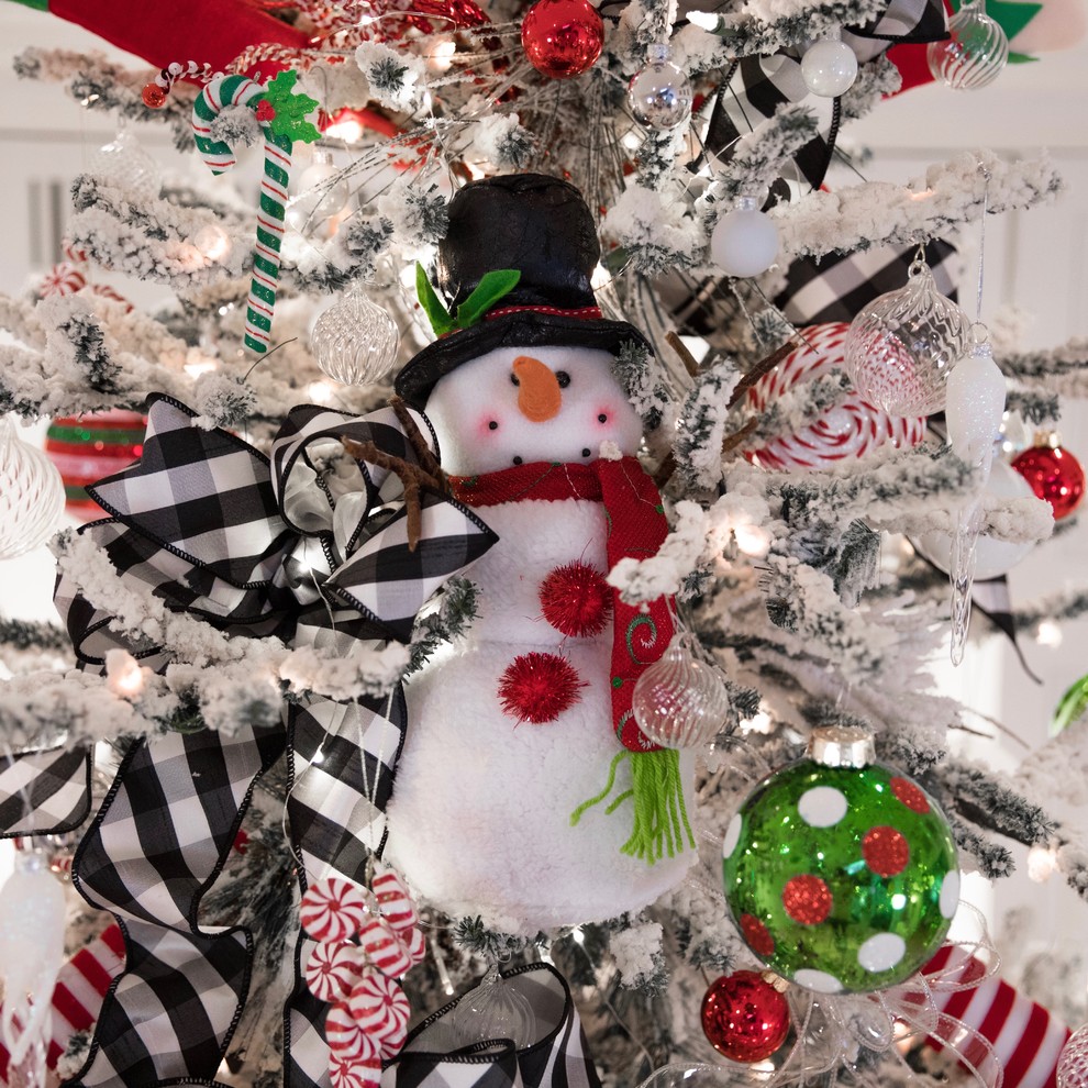 Kids Christmas Tree Decorating Ideas Transitional San Diego by Robeson Design Houzz