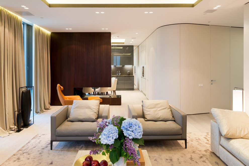 Интерьер апартаментов на 47 этаже