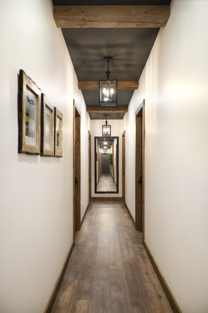 Rustic Modern Lodge rustic-hall
