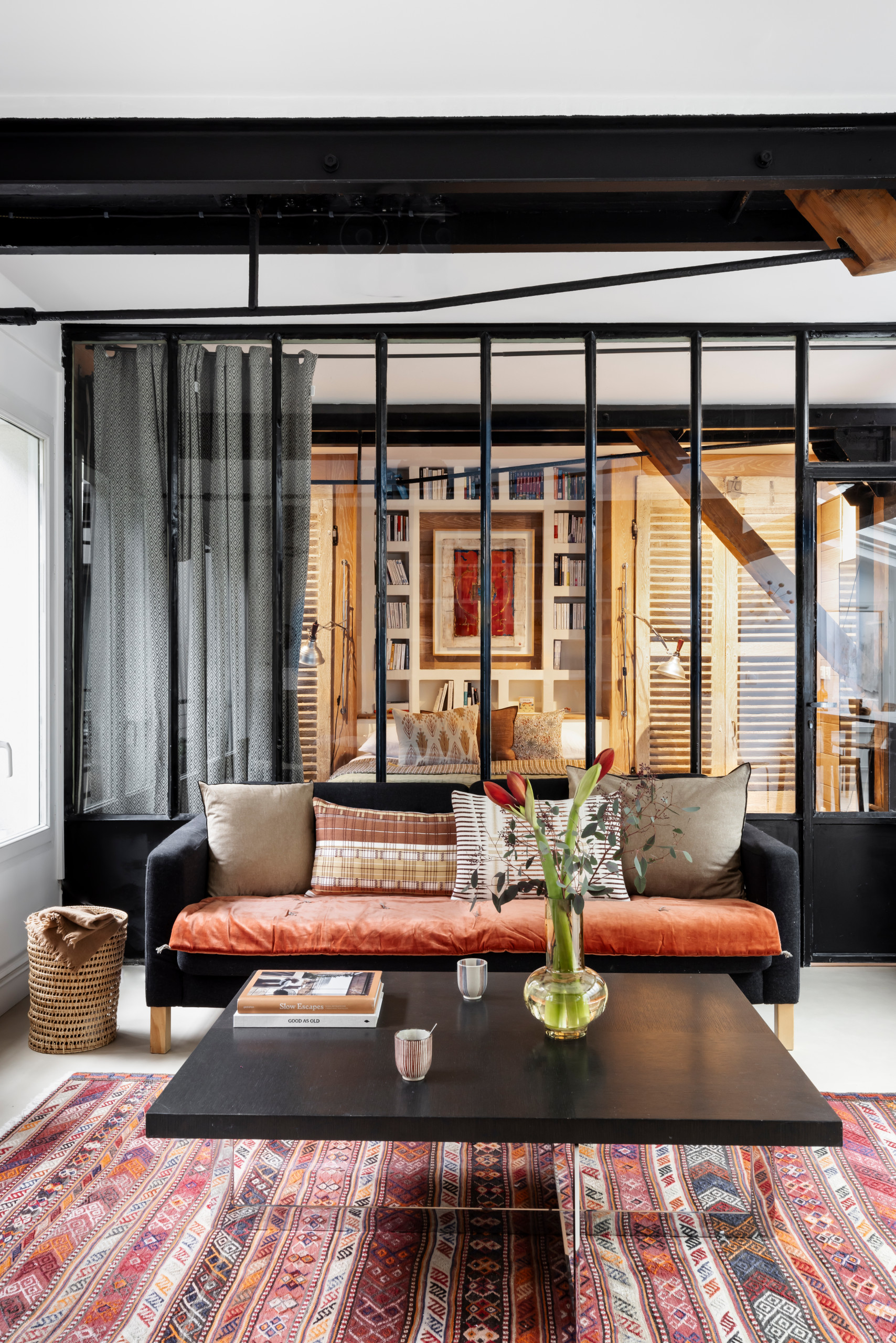 Une ancienne laverie industrielle réinventée - 92m2 à Belleville