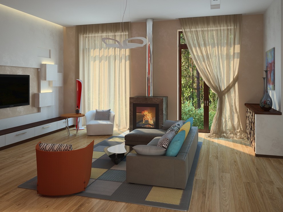 Загородный дом с настроение лета сквозь кружево орнаментов.