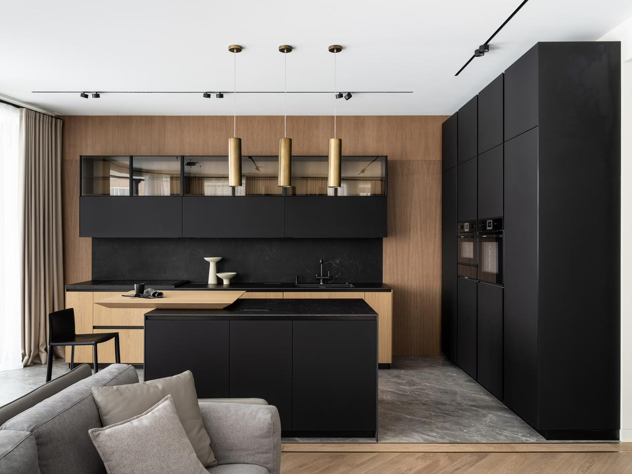 AK_Project | Стекло \\ Шпон \\ Керамогранит