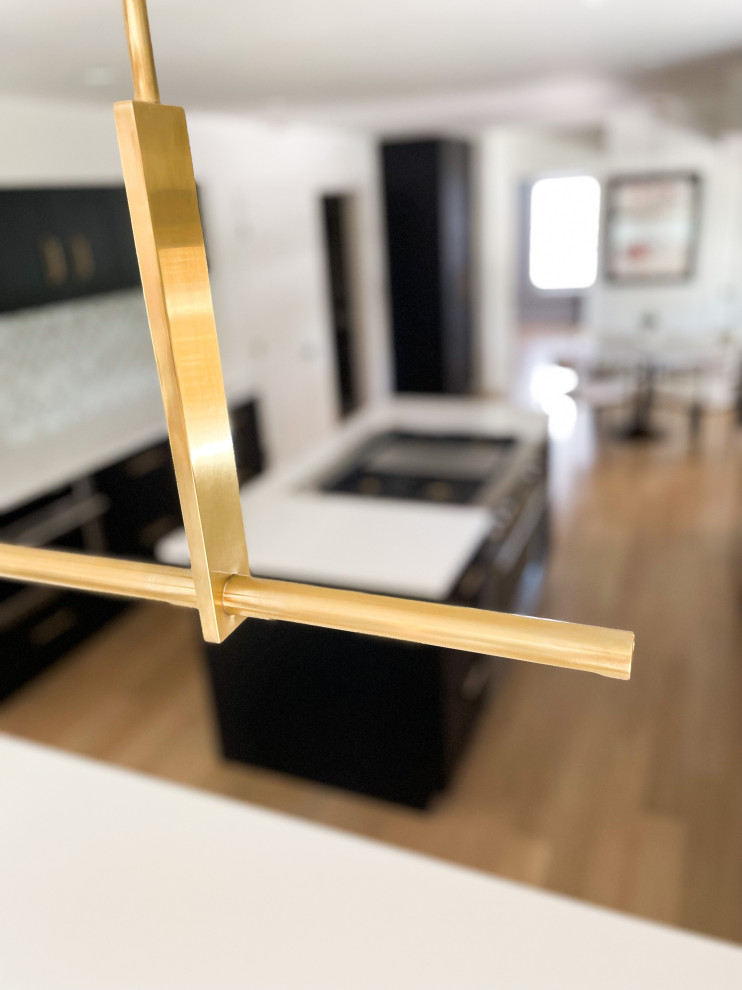 Cozy Modern | Governor's Ranch, CO | Modern Kitchen & Living Area