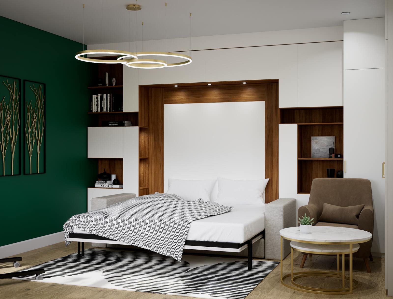 Современный жилой интерьер