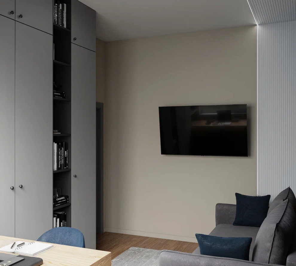 КП Дубки-парк, 100кв «Современный стиль, с элементами лофта»