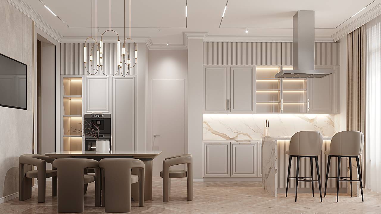 Кухня-гостиная