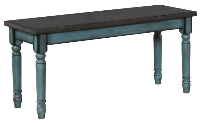 Powell Home Fashions 16d8214b Willow 40 Inch Wide Dining Bench