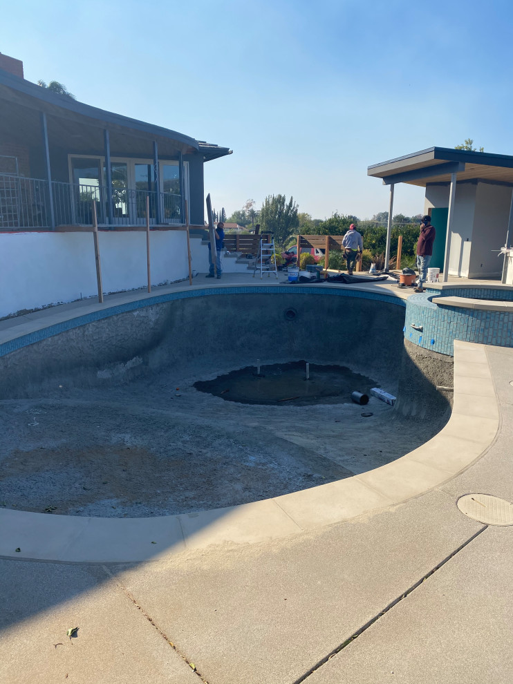 Pool remodeling