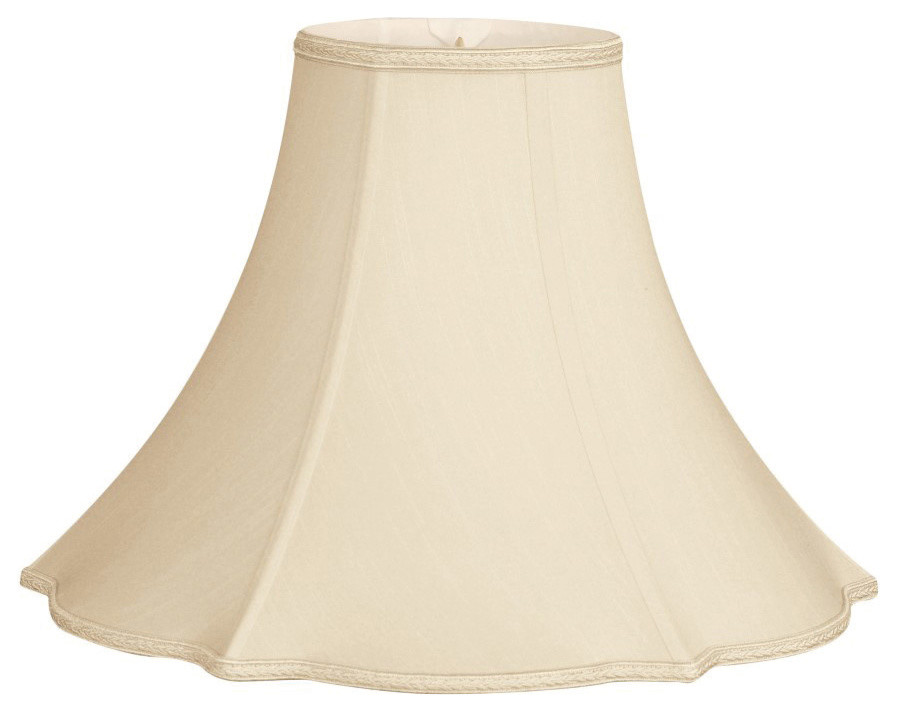 Inverted Scallop Bell Designer Lampshade