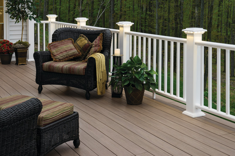 Design ideas for a traditional deck in Boston.