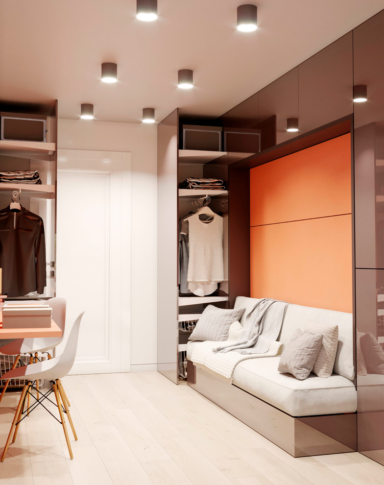 комната для 2ух человек мебелью трансформер