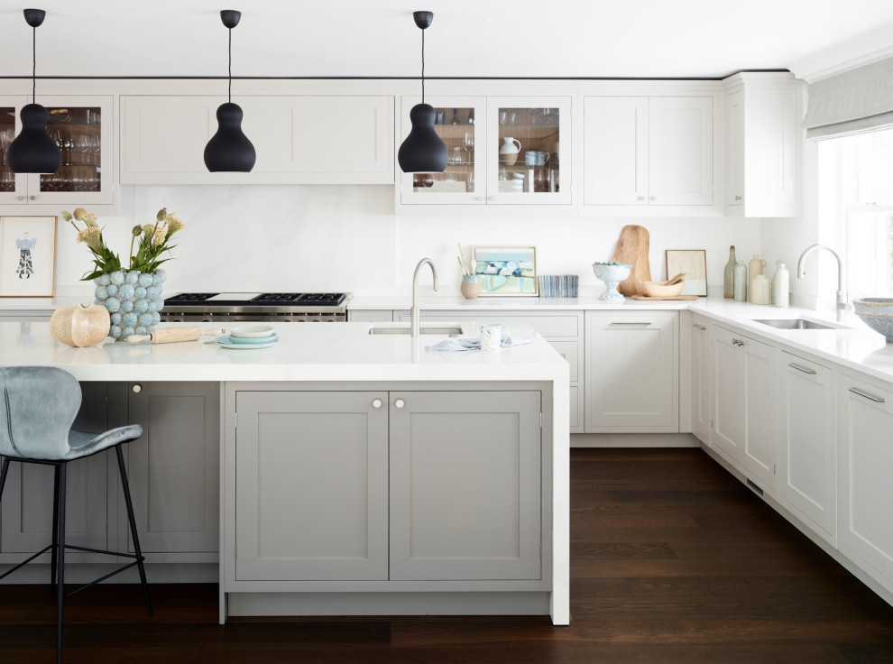 Classic kitchen in London.