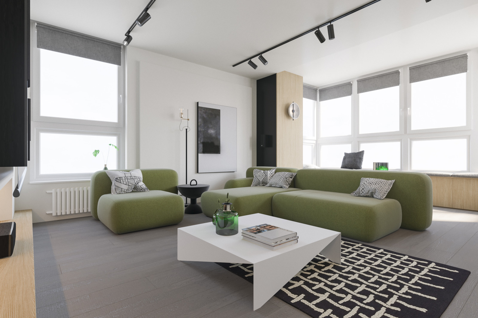 Двухуровневая квартира 128 м