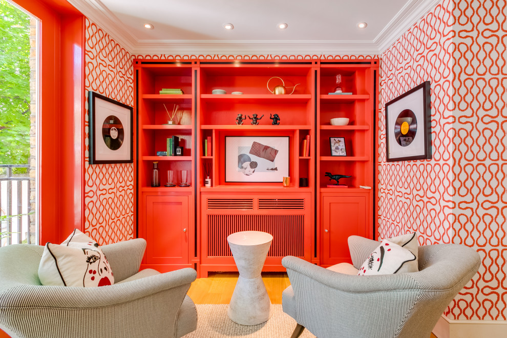Design ideas for an eclectic games room in London.