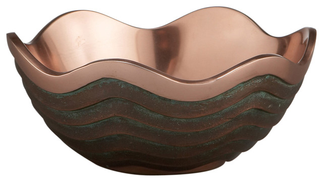 Copper Canyon 7 Dia Bowl Contemporary Decorative Bowls By Nambe