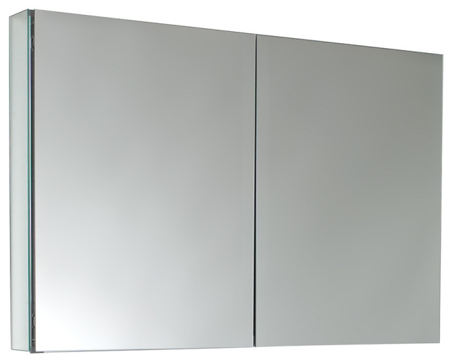 Fresca 40" Wide Bathroom Medicine Cabinet With Mirrors