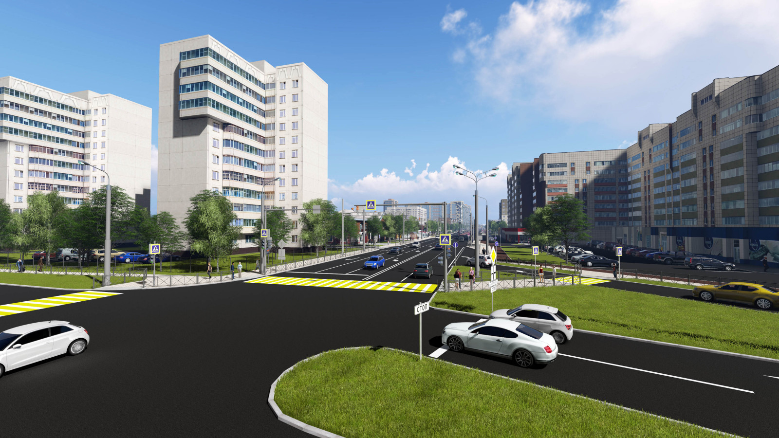 Реконструкция ул. Карпинского