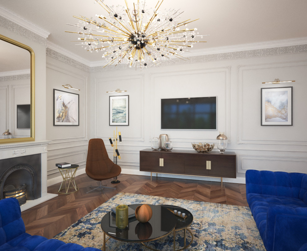 Загородный дом в стиле современная классика