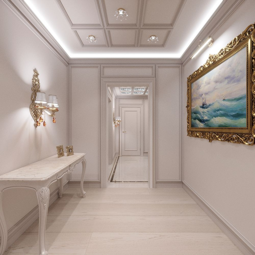 Дизайн прихожей  4-комнатной квартиры в Москве