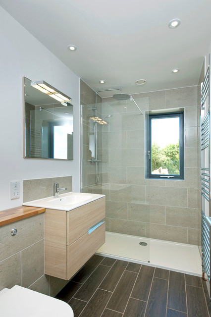 Barn Conversion trendy-badevaerelse