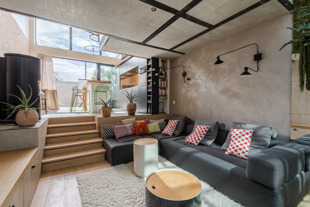 Loft Rochelais trendy-dagligstue