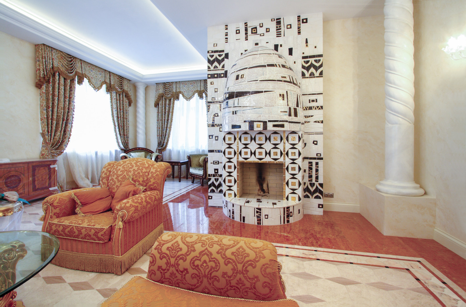 Камин "Меркаба"